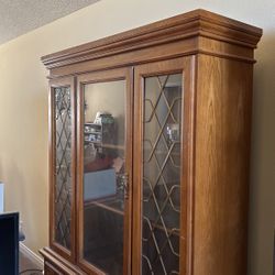 Wood China Cabinet