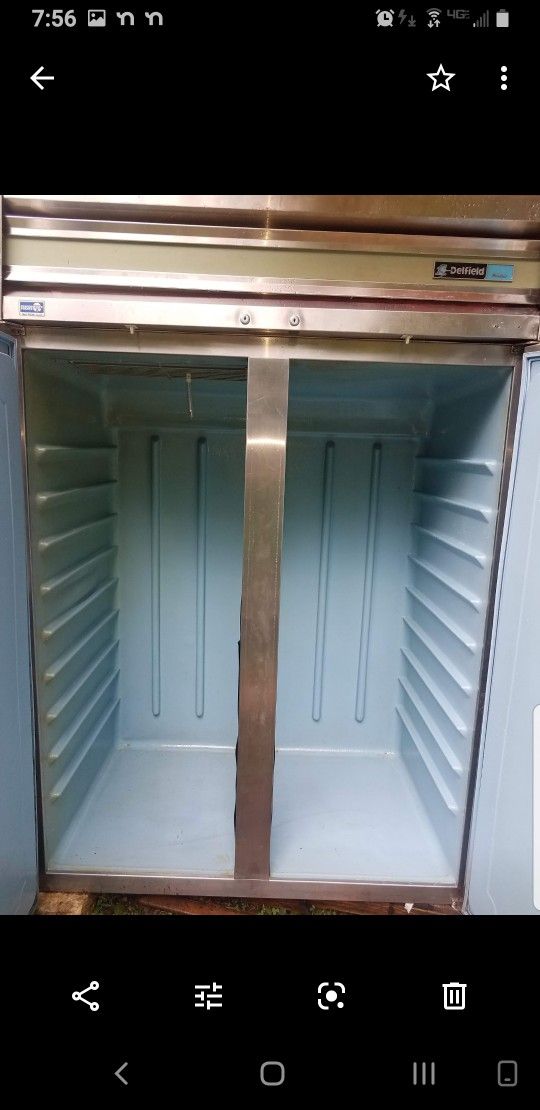 Delafield Commercial Freezer.