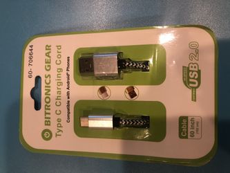 Type C charging cord - android ___