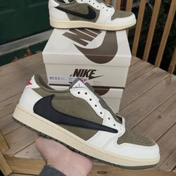 New Jordan 1 Low OG ‘Travis Scott Medium Olive