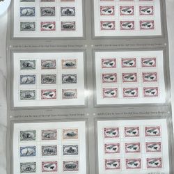 Trans Mississippi Press Sheet Numbered limited-edition stamp