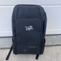 Nomatic Black Backpack With Las Vegas Logo