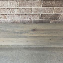 Custom-built solid wood console table – New