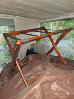 Vintage Luggage Rack