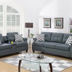Sofa And Loveseat Set 