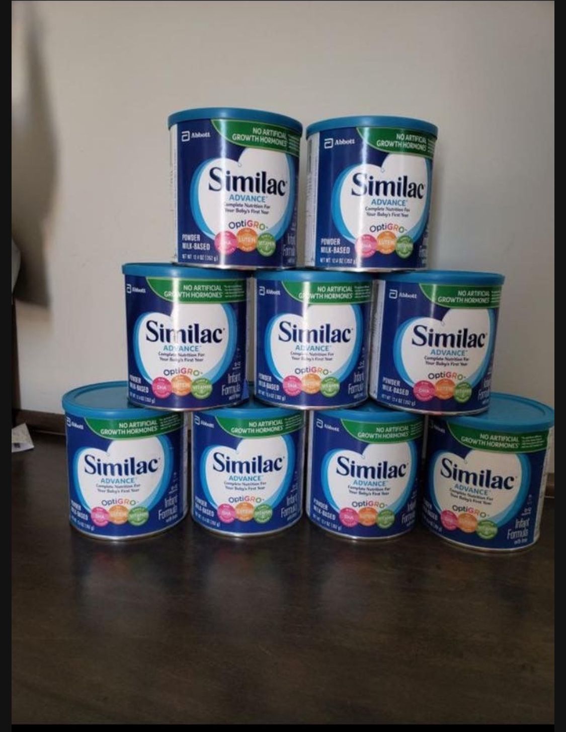 Baby Food Blue Cans