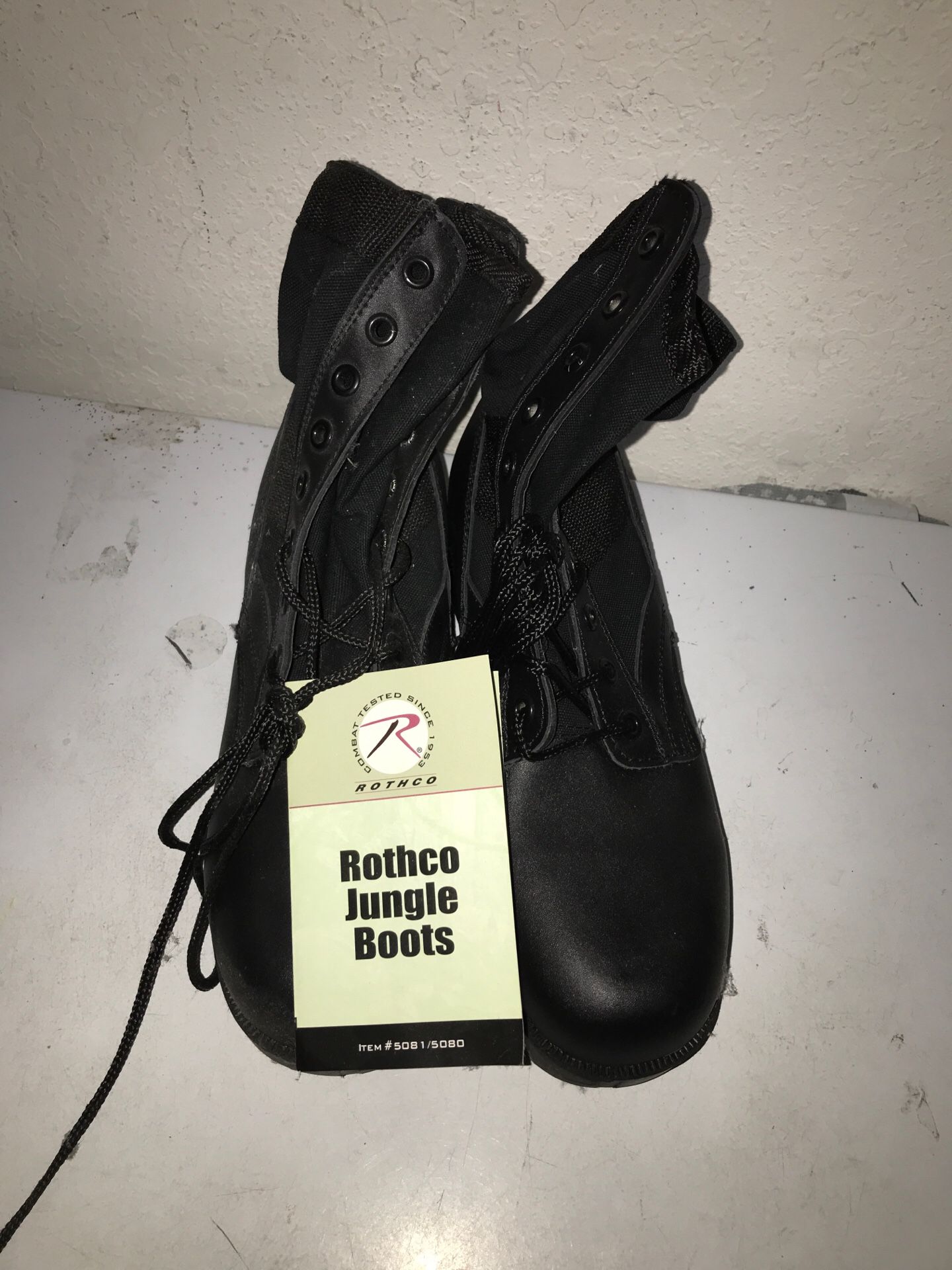 Brand New Rothco Jungle Boots Military Style