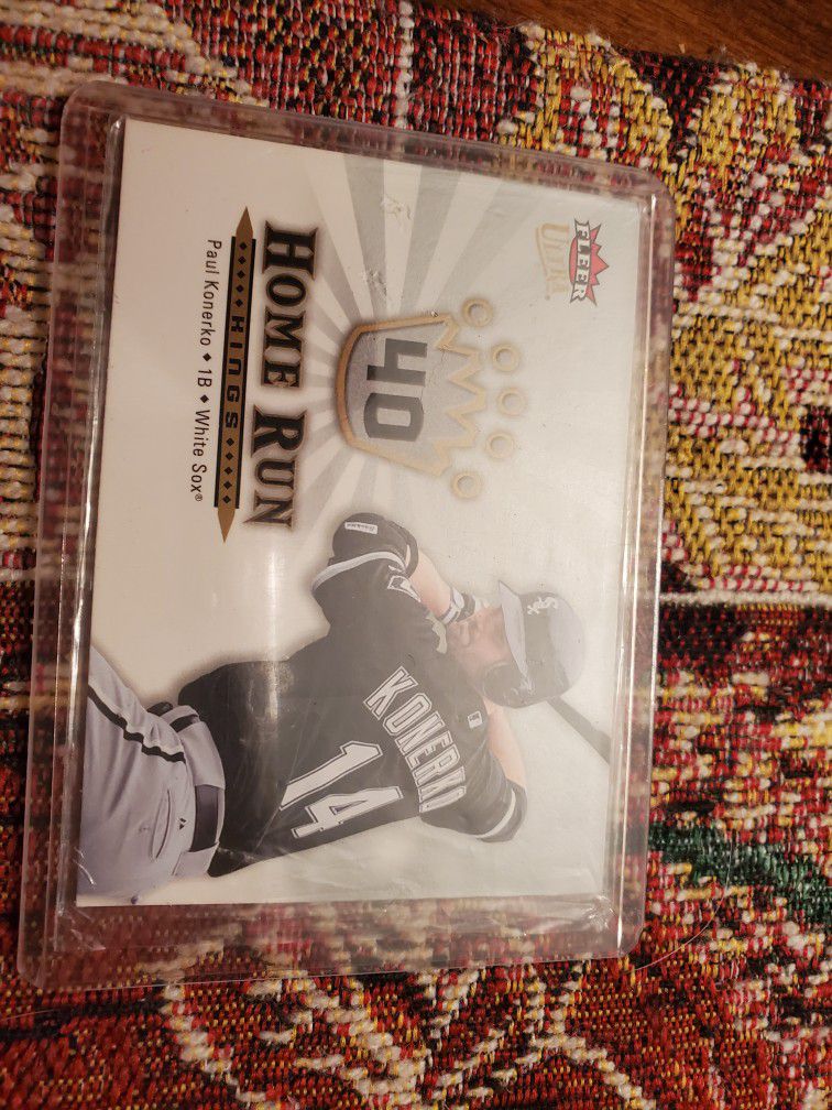 Chicago White Sox Paul Konerko Mark Buehrle Insert Baseball Cards 