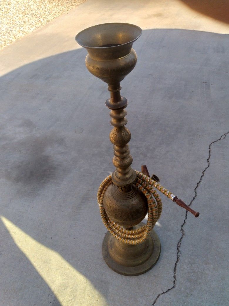 Antique Hooka 3 feet tall