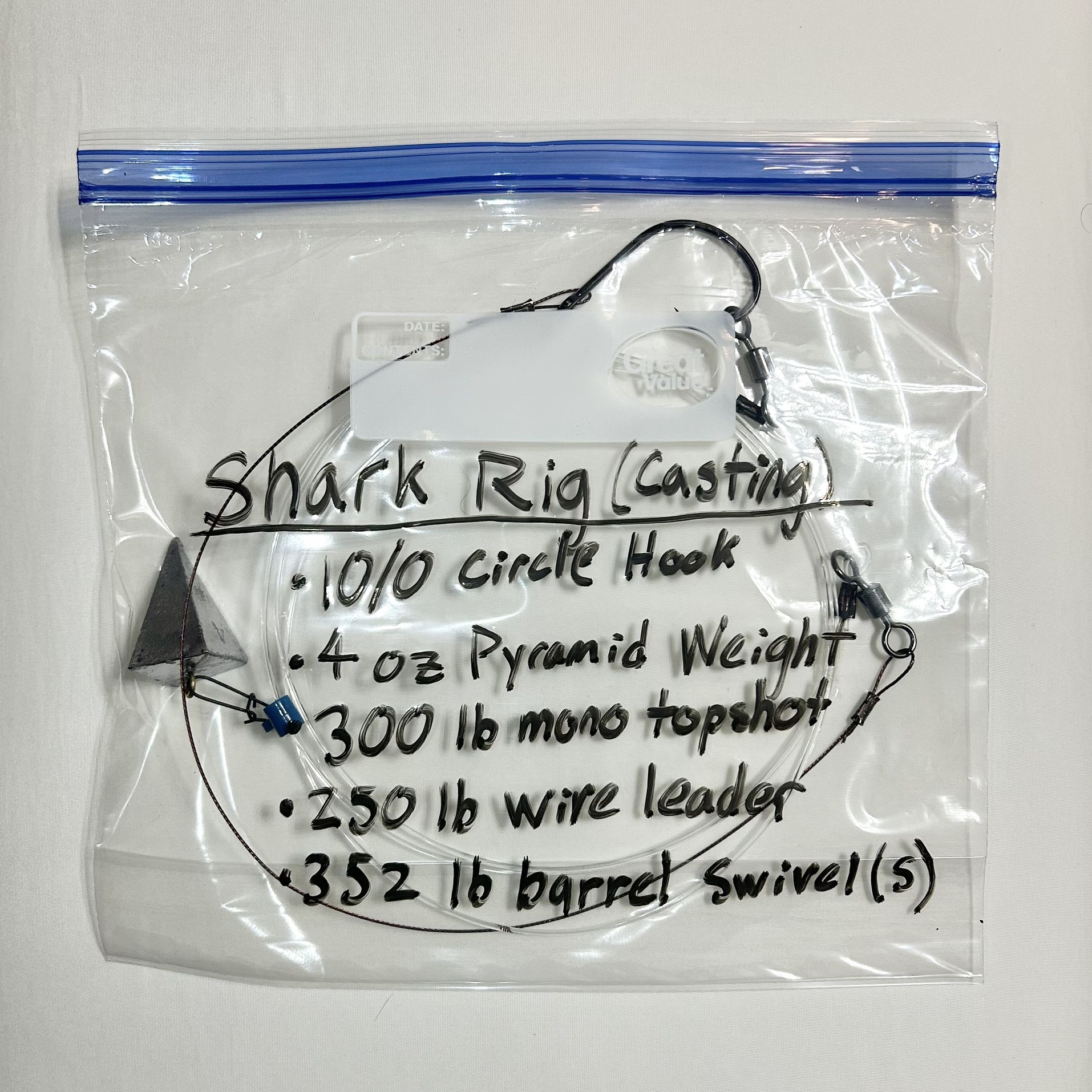 Ready-to-go Castable Shark Rigs