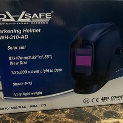 Pro-Safe Auto Darkening Helmet