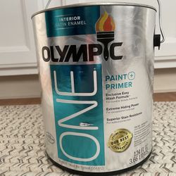 Paint/Primer Olympic One-Interior Satin Enamel – SMALL PROJECTS!!!