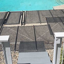 52 Ft X 5Ft Pool Fence With Gate 