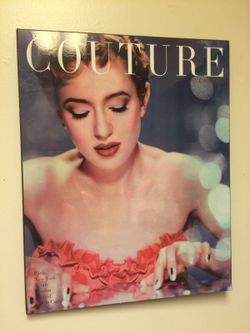 Couture wall art picture