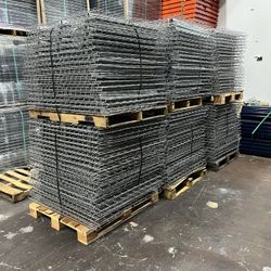 Used Wire Decks 42x46 Pallet Racks 