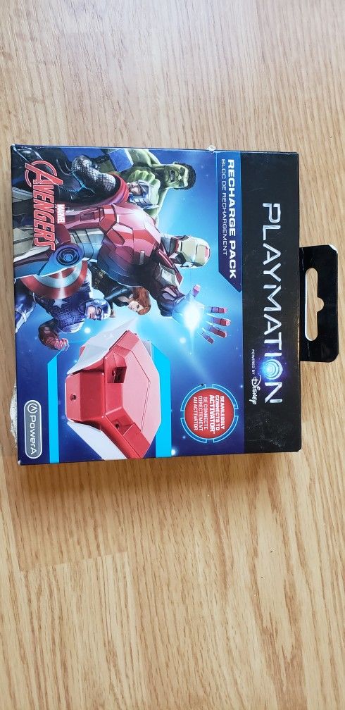 Disney's playmation PlayStation Marvel Avengers recharge pack power A