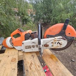 Stihl Ts350 Gas Powered Concrete saw