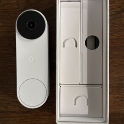 Google Nest Doorbell Wired, 2nd Gen (White) 