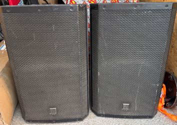 Pair of Electrovoice XLT15 BT Bluetooth DJ professional Speakers