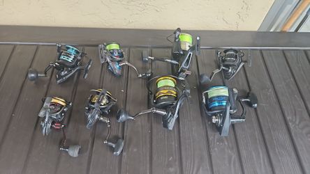 Fishing rods and reels