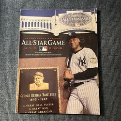 2008 All Star Game Program & game ticket