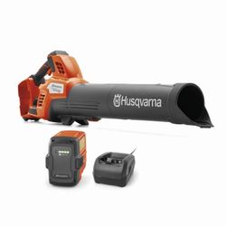 Husqvarna Leaf Blaster 350iB 40-volt 800-CFM 200-MPH Battery Handheld Leaf Blower 7.5 Ah Battery Included Charger Included