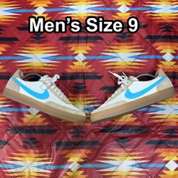 Nike Killshot 2 Leather Hemp Baltic Blue Men’s Sz 9 Sneakers Shoes HQ1541-133