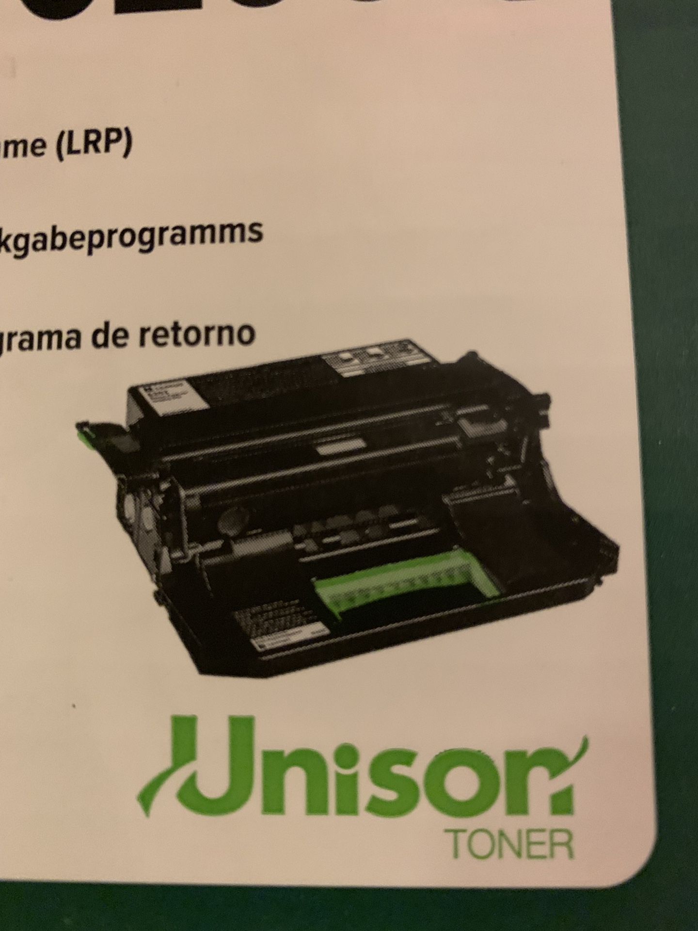 Lexmark Return imaging program unit 52D0Z00