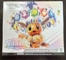 Prismatic Evolutions ETB Sealed