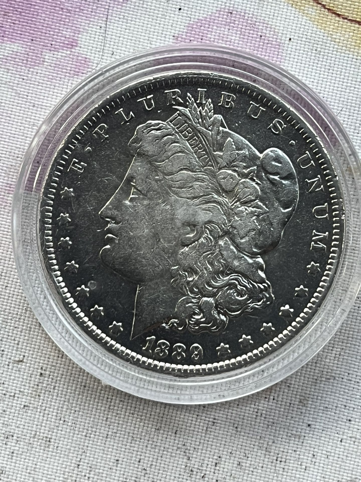 1889 O Morgan Silver Dollar