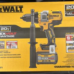 20V MAX Cordless Brushless 1/2 in. Hammer Drill/Driver with FLEXVOLT ADVANTAGE and (1) FLEXVOLT 6.0A