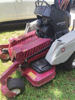 Exmark standon staris kawasaki 52 inches deck