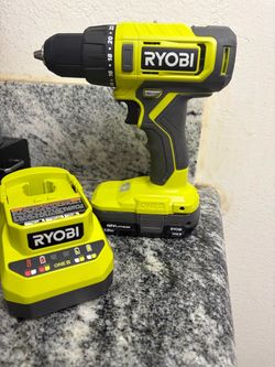 RYOBI 1/2in Drill/Driver with 1.5ah battery plus charger