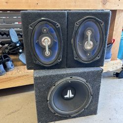 10” JL Audio Sub And 6x9 Pioneer Speakers