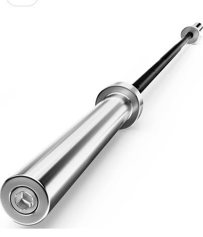 NEW 7 Foot Olympic Barbell Weight Bar for Weightlifting, Bench Press Bar for 2” Plates