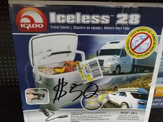 Iceless cooler perfect to go on trips with