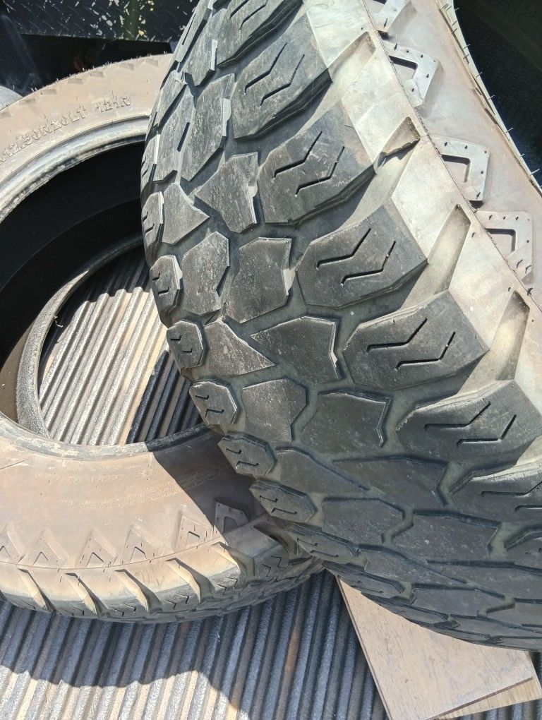 2 Tires. 35X12.50R20LT