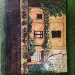 Spanish villa painting