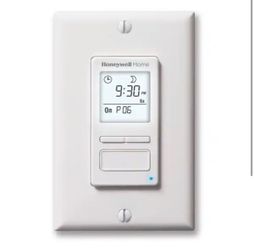 Honeywell Home 120-Volt 7-Day Programmable Indoor/Outdoor Motor and Light Switch Timer with Automatic Daylight Savings @N5-658