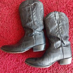 Dan post black Leather boots size 11