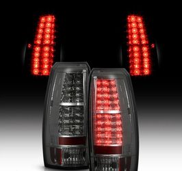 07-13 Chevy Avalanche Smoke LED Tail Lights