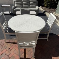 Free delivery dining table with four chairs