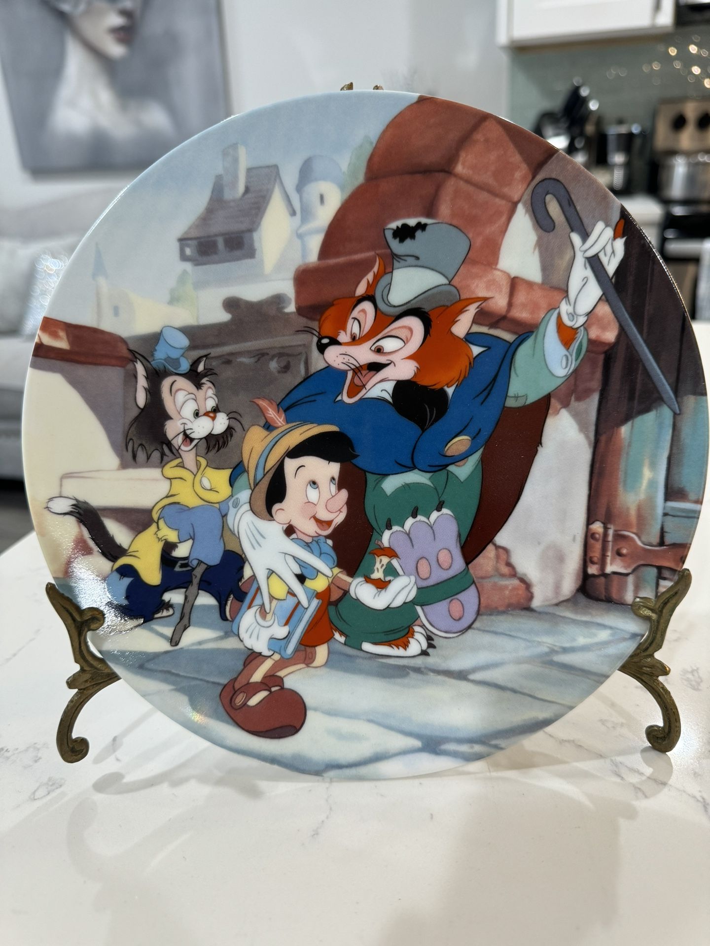 Disney Collector Plate It's An Actor's Life For Me