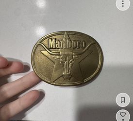 Vintage Marlboro Belt Buckle