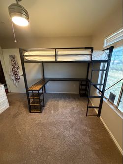 Loft Bed & Mattress