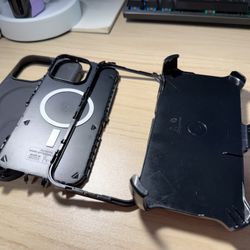 OtterBox iPhone 16 Pro Max Defender Series Case - Black