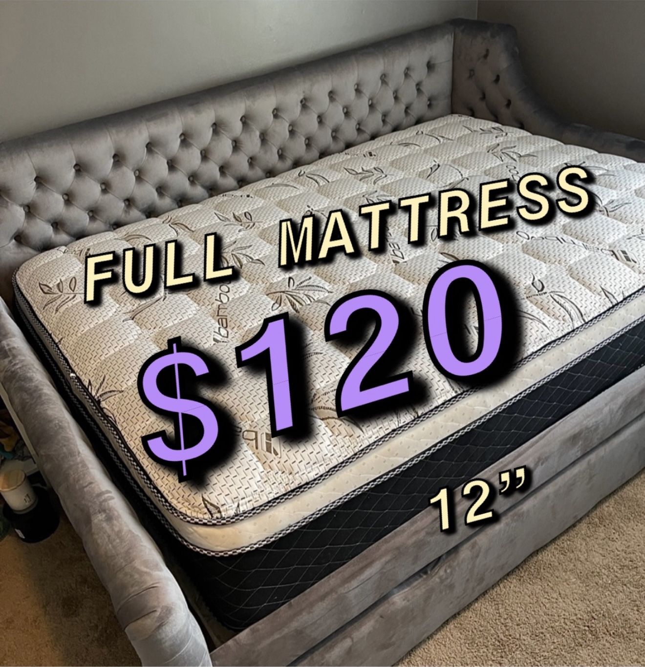 New Full Mattress Only $120
