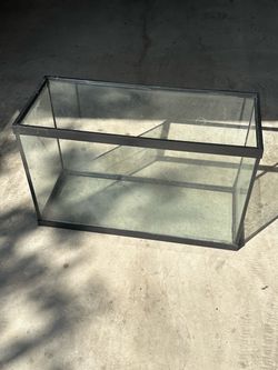 Glass Fish Tank 29 Gallons