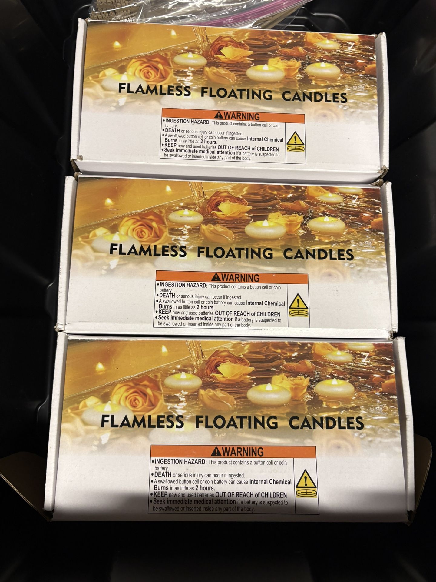 3” Flameless Led Floating Candles
