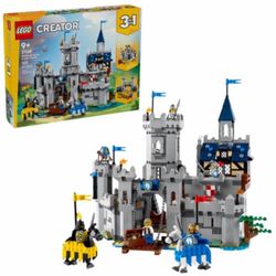 LEGO Creator 3 in 1 Medieval Horse Knight Castle 31168 - 1371 pc